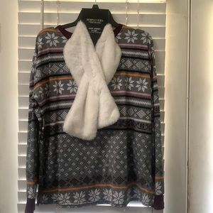 Vera Wang 3 piece comfy PJ set women’s large